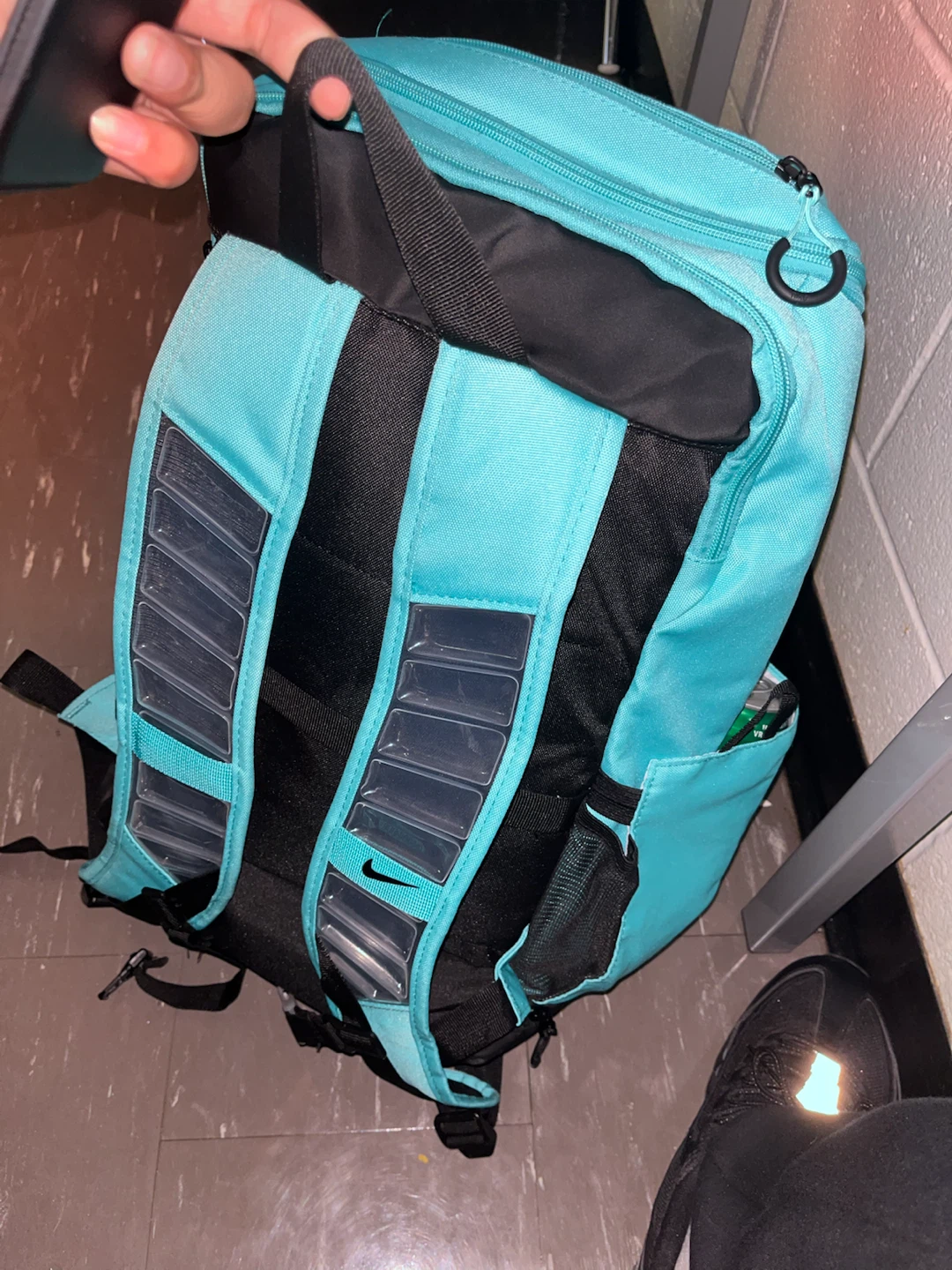 Nike Elite Backpack Turquoise - photo 2