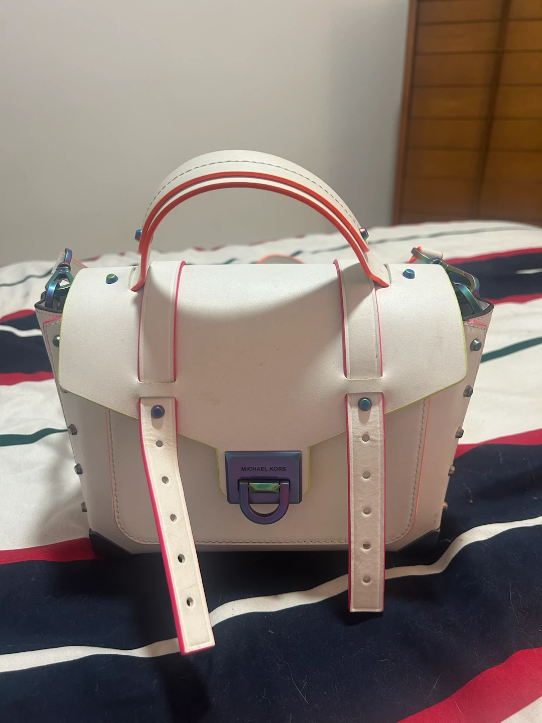 Michael Kors White Satchel Bag - photo 5