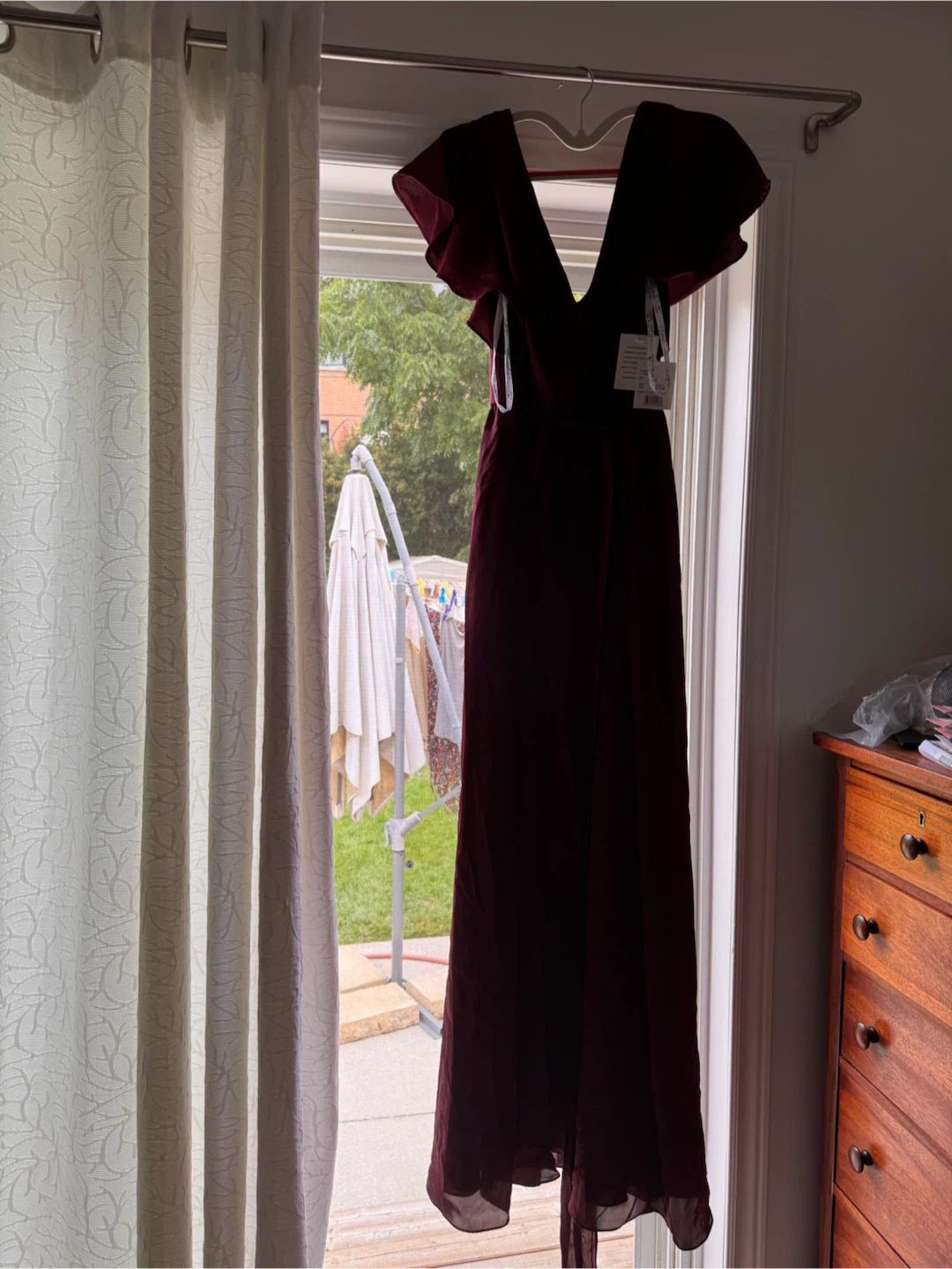 Burgundy Bridesmaid Dress NWT