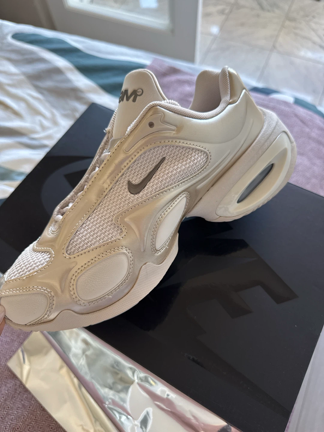 Nike Air Max Muse Sneakers - Metallic Gold/Beige - New! - photo 2