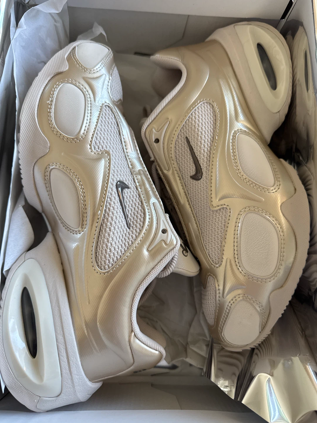 Nike Air Max Muse Sneakers - Metallic Gold/Beige - New! - photo 3