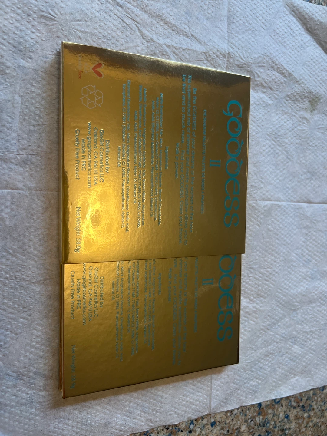 GloGirl Cosmetics Goddess II Eyeshadow Palette - photo 4