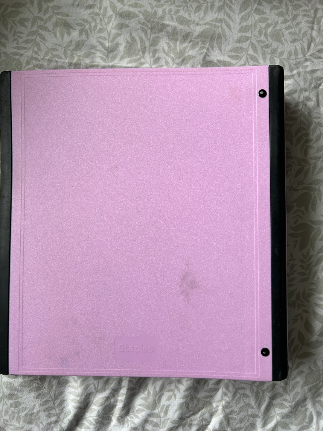 Staples Purple 3-Ring Binder - photo 3