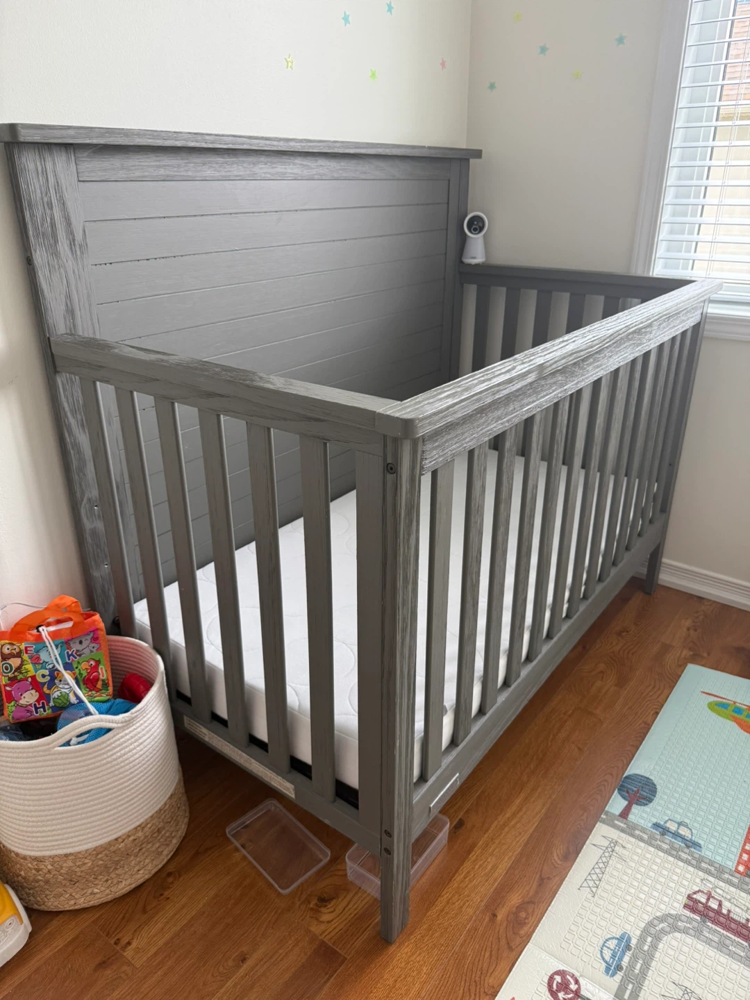 Baby Crib + Mattress - photo 2