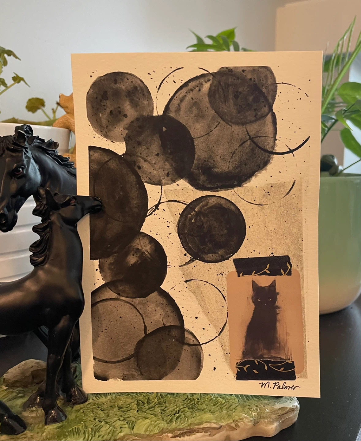 Original Mixed Media Art Collages