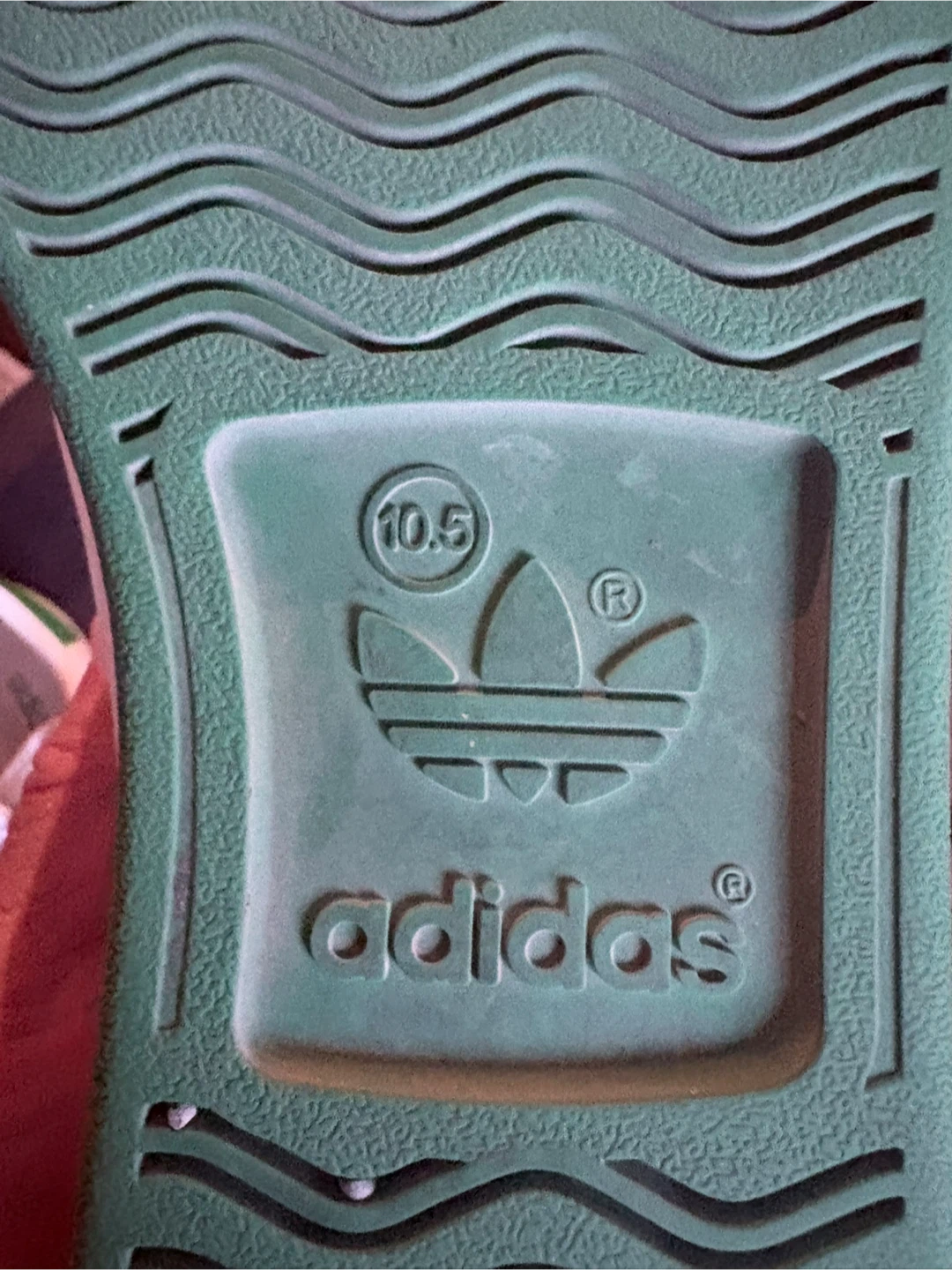 SALE Adidas Rod Laver White and Green Sneakers - photo 3