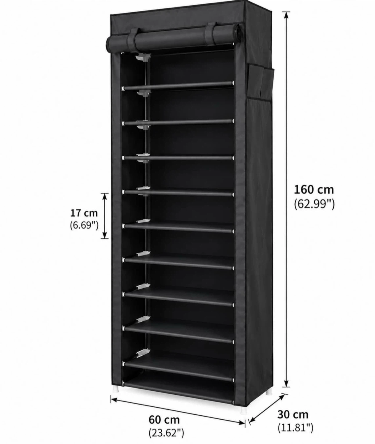 10-Tier Shoe Rack (BRAND NEW IN BOX) - photo 3