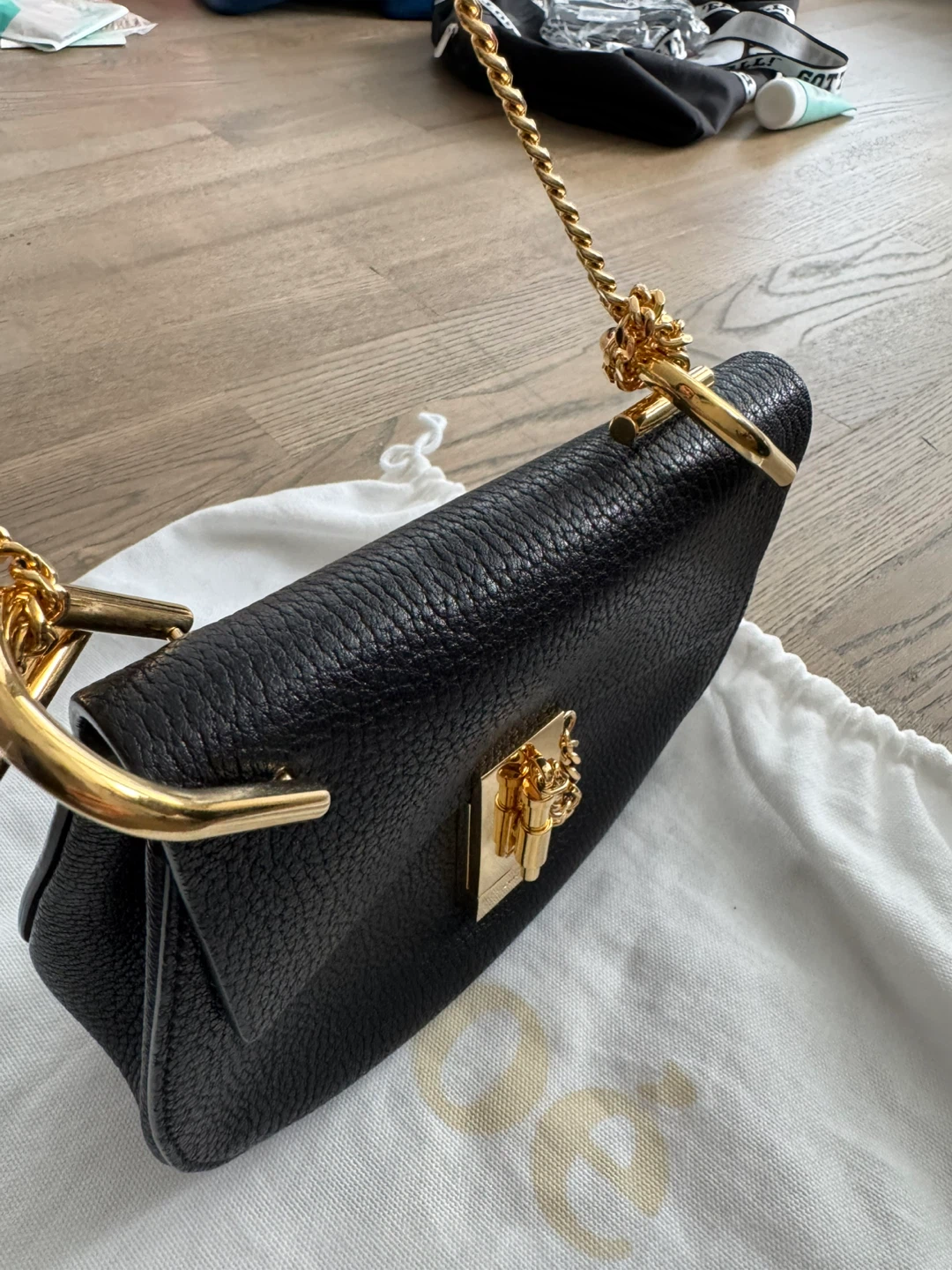 Authentic Chloé Drew Bijou Bag Black never used - photo 4