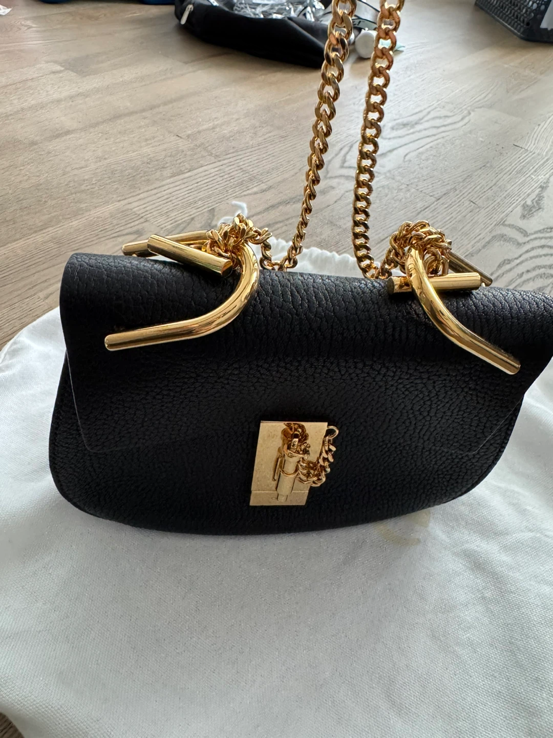 Authentic Chloé Drew Bijou Bag Black never used - photo 5