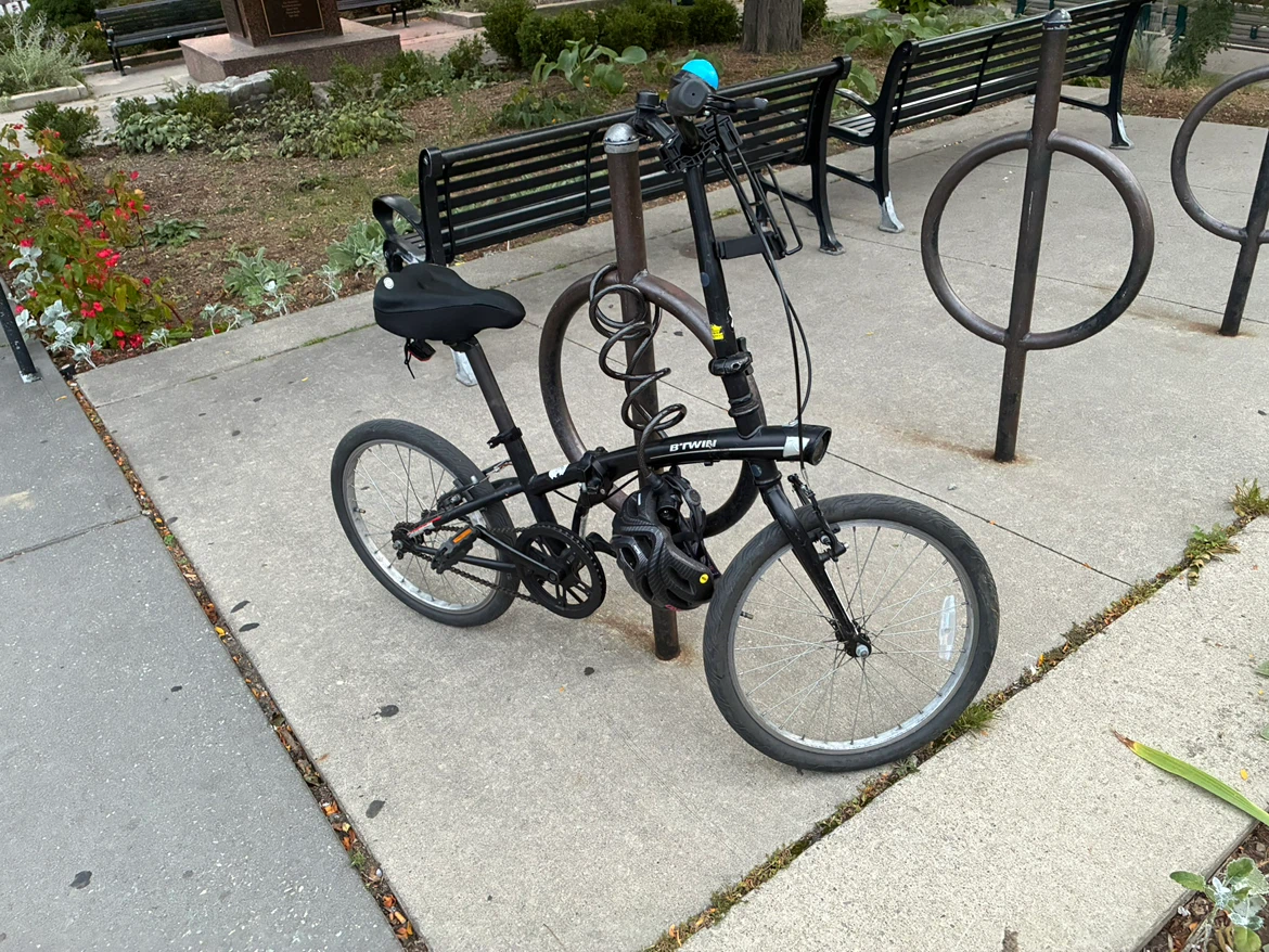 B'Twin Folding Bike