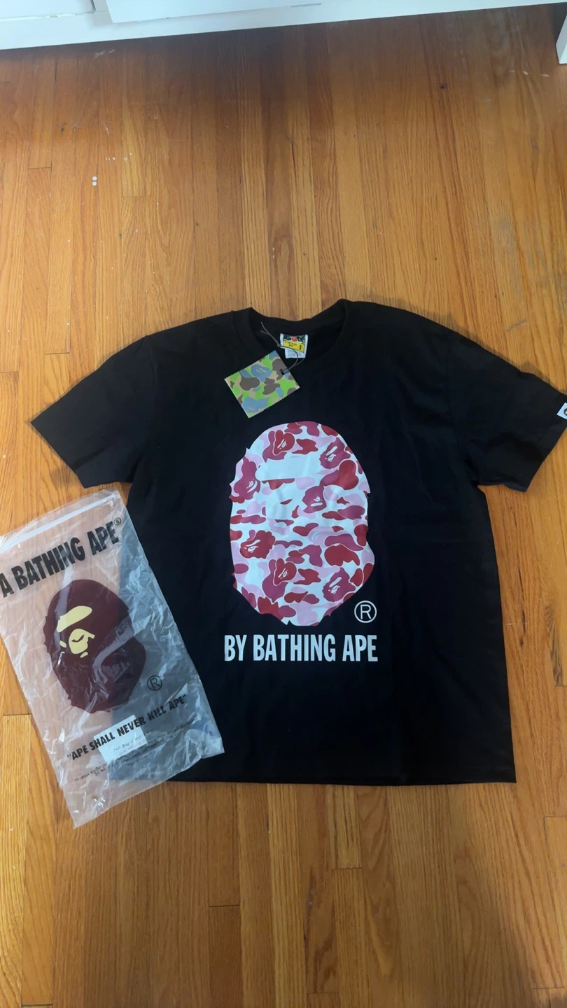 A Bathing Ape Black Graphic T-Shirt