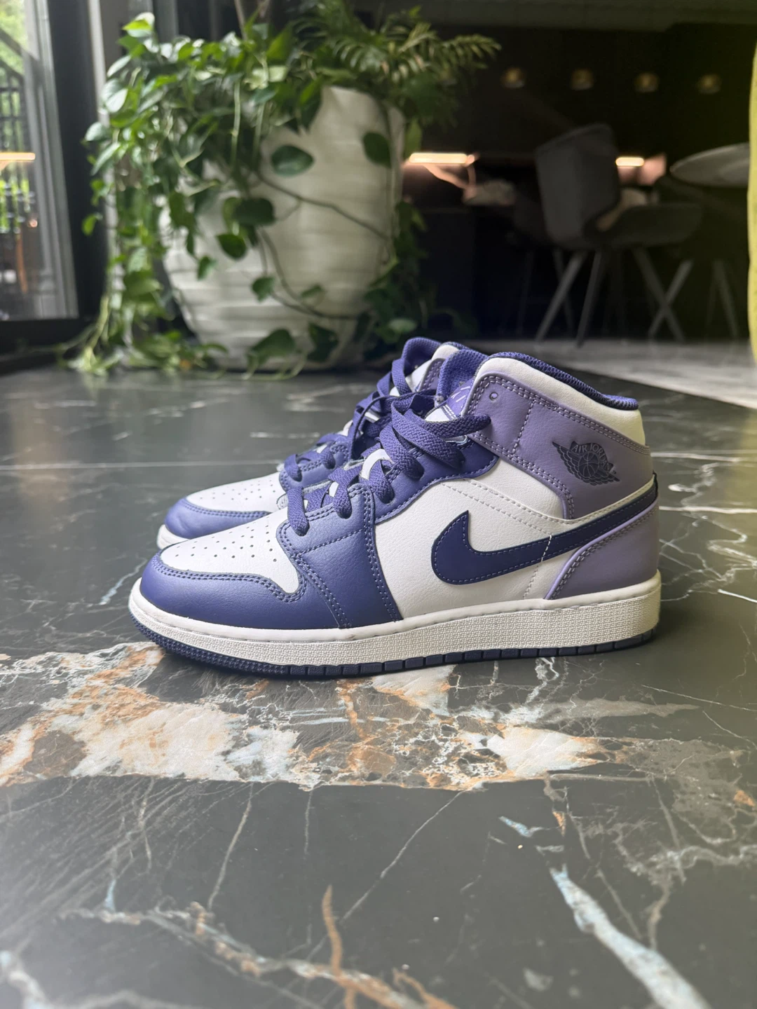 Air Jordan 1 Mid GS “Sky J Purple” - 6Y