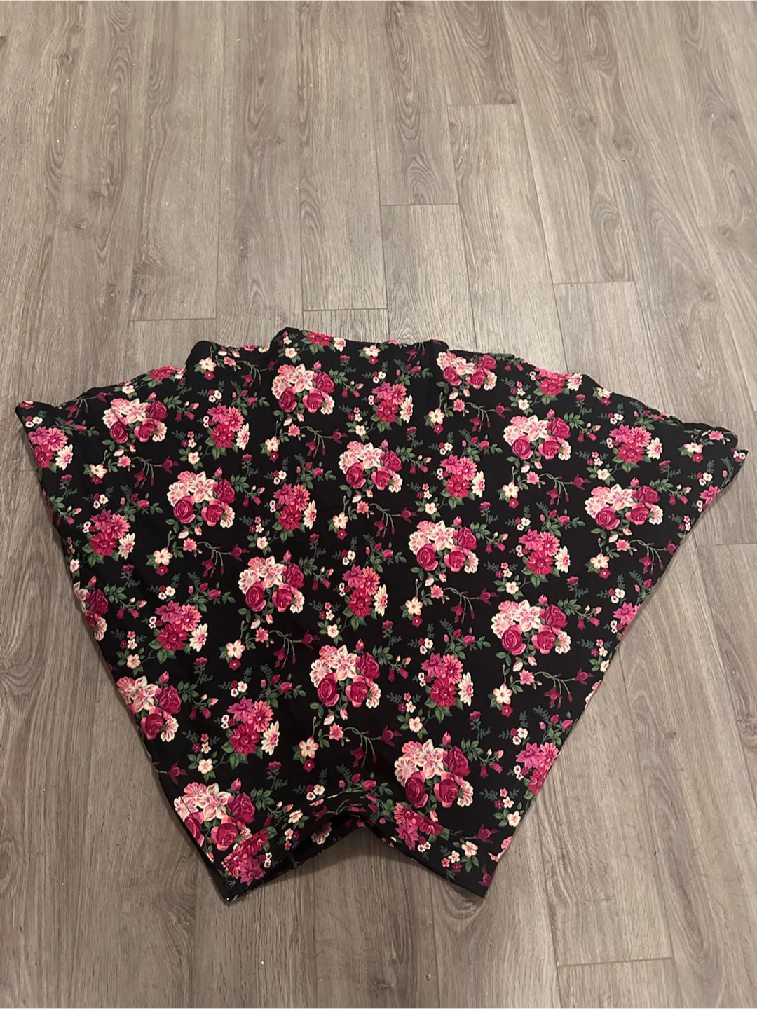 Floral Print Skirt