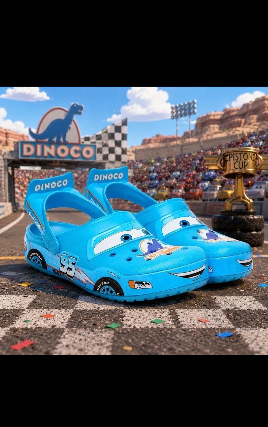 Crocs Disney Pixar Cars Dinoco Clogs