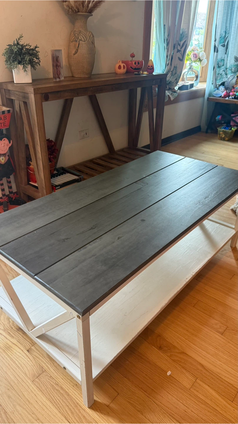 Farmhouse Style Coffee Table check more pictures - photo 3
