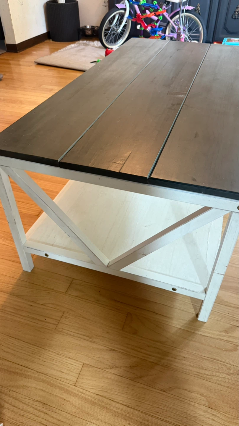 Farmhouse Style Coffee Table check more pictures - photo 4