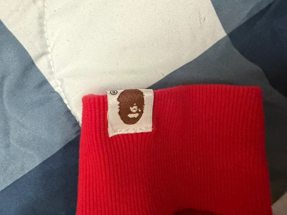 A Bathing Ape Red Camo Shark Hoodie - photo 4