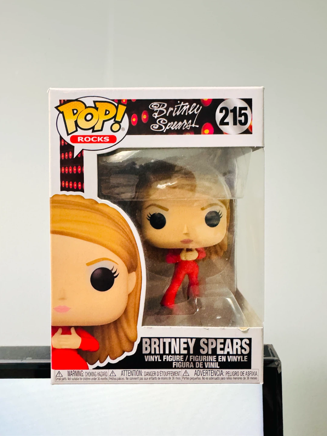 Funko Pop Rocks Britney Spears Vinyl Figure 215