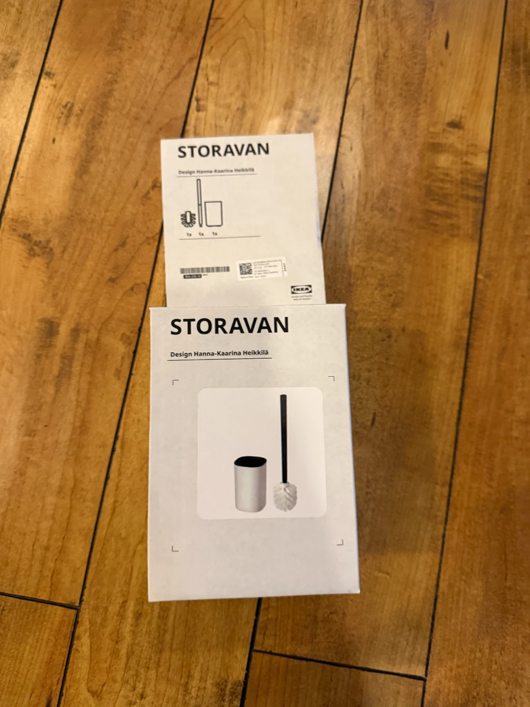 IKEA STORAVAN Toilet Brush Set