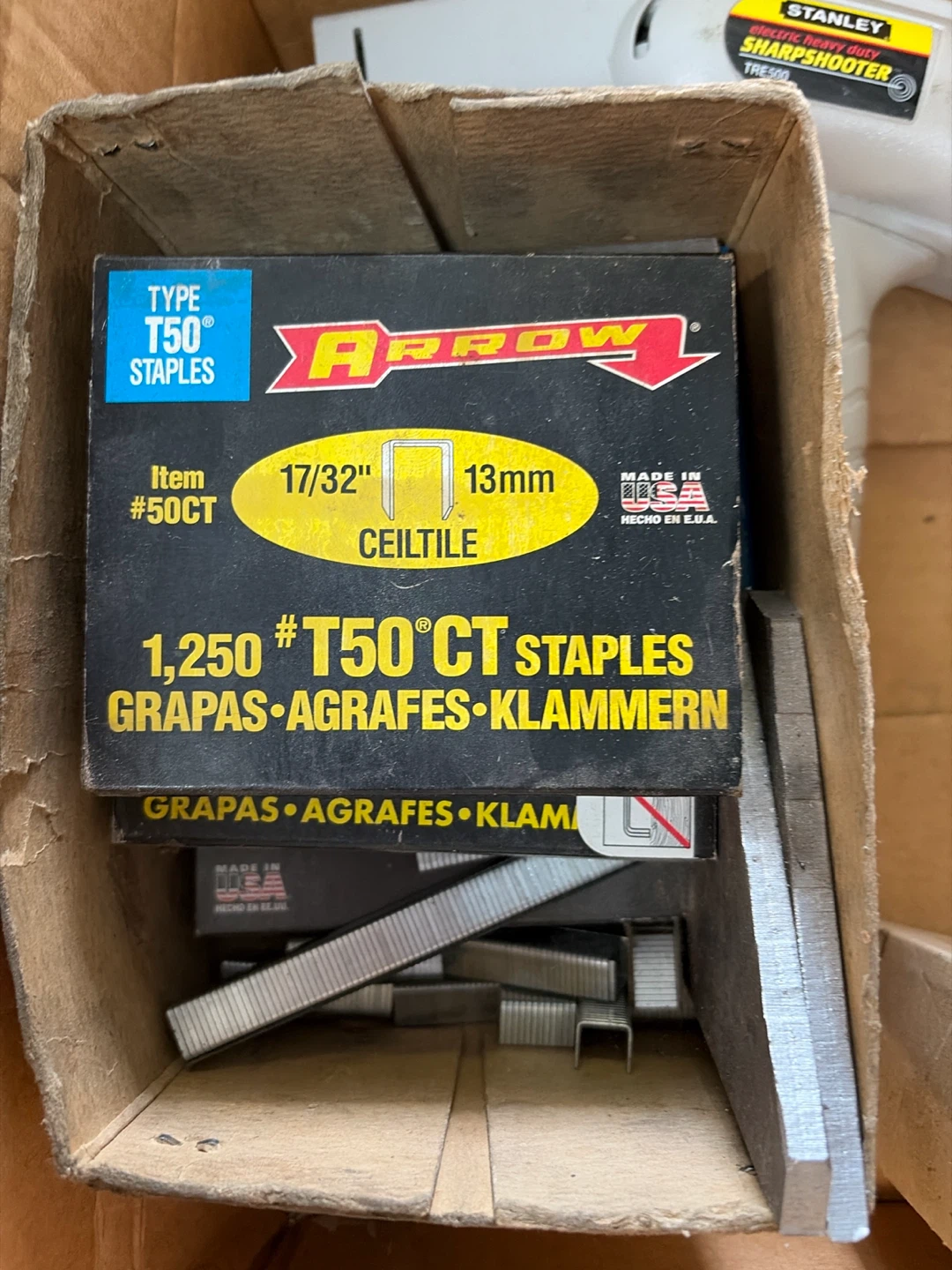 Stanley Sharpshooter TRE500 Electric Staple Gun - photo 3