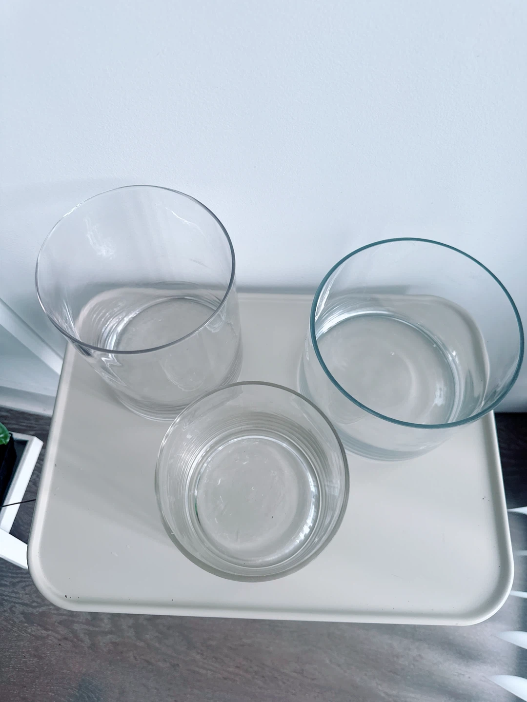 LOT of 3 Clear Glass Terrarium Containers - photo 4