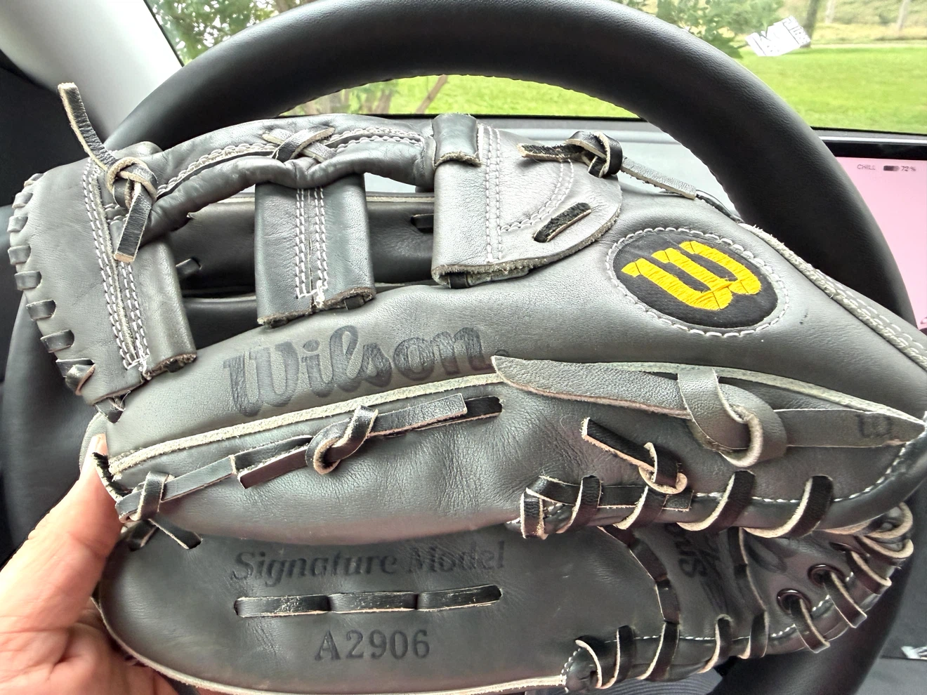 Wilson A2906 Signature Model Baseball Glove, size 12” - photo 4