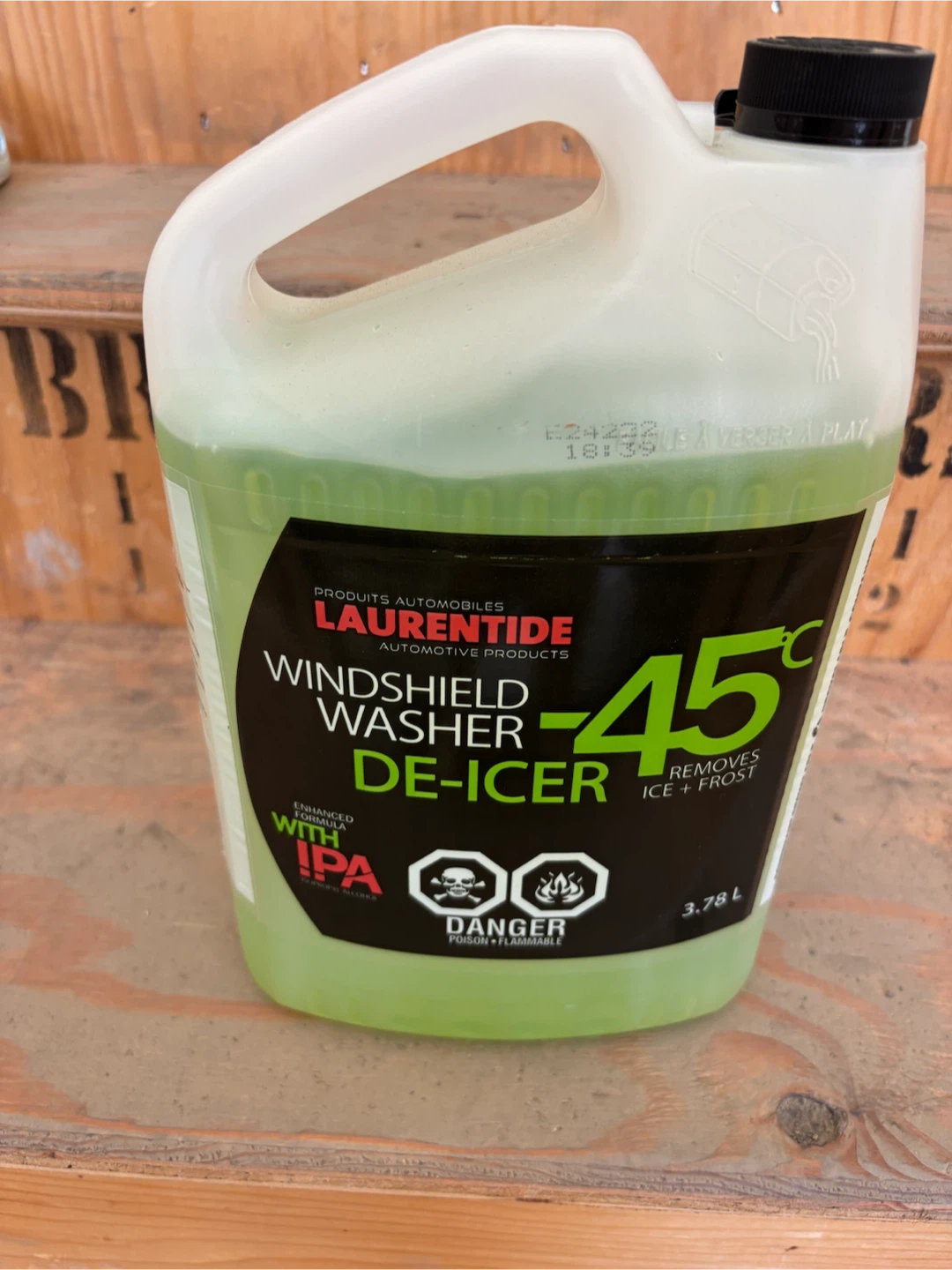 Laurentide -45C Windshield Washer De-Icer 3.78L