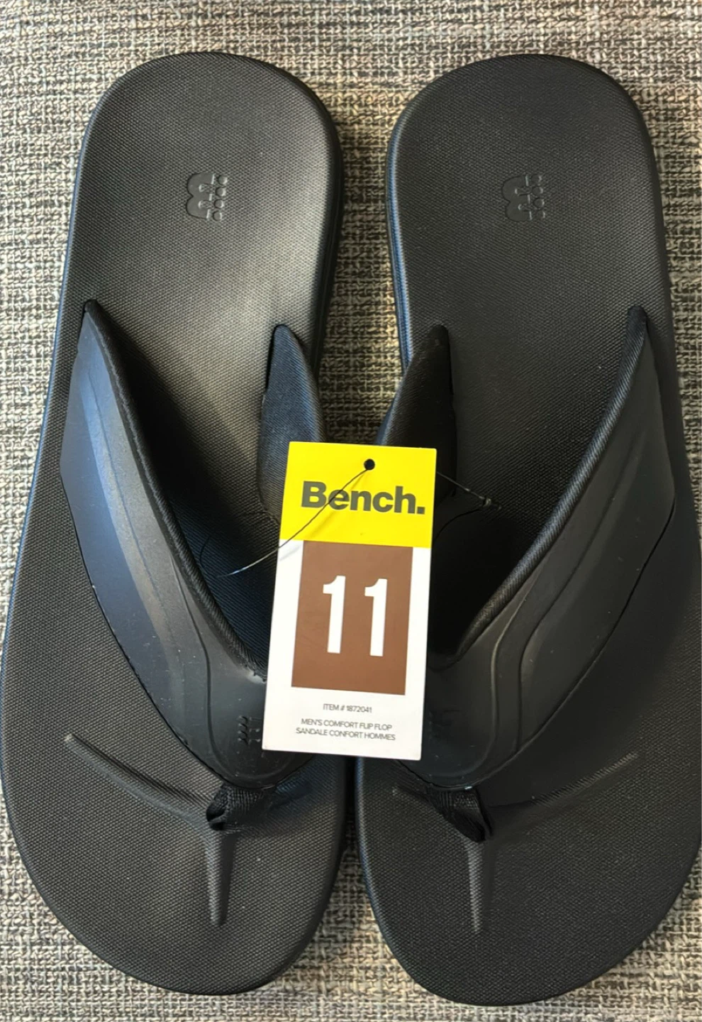 New Bench Men's Comfort Flip Flops Size 11