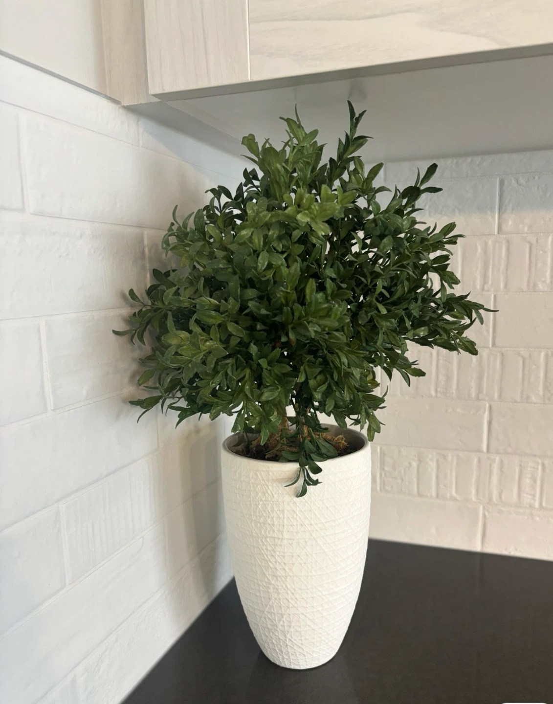 Artificial Boxwood Potted Plant