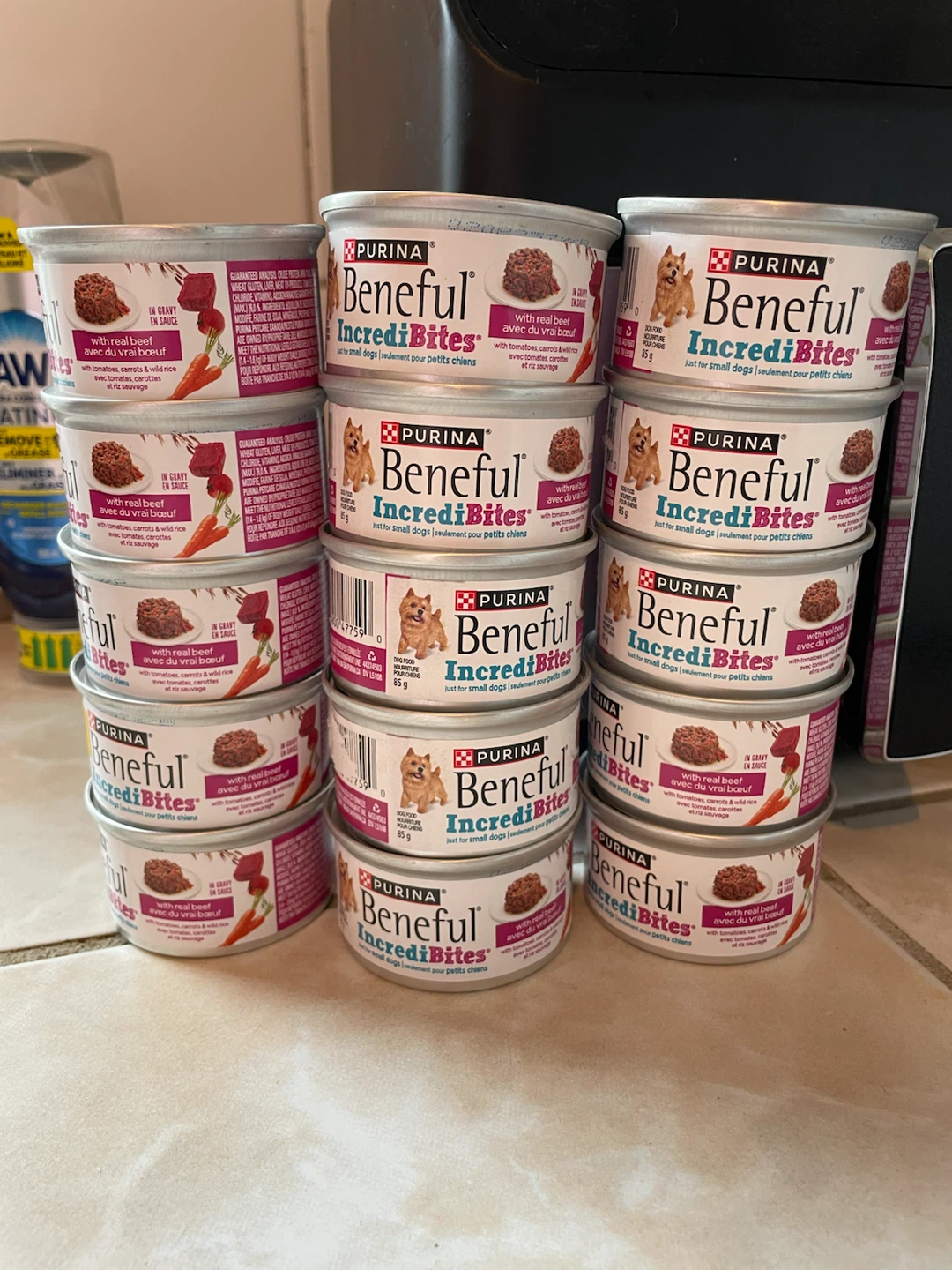 Beneful Wet Dog Food Lot