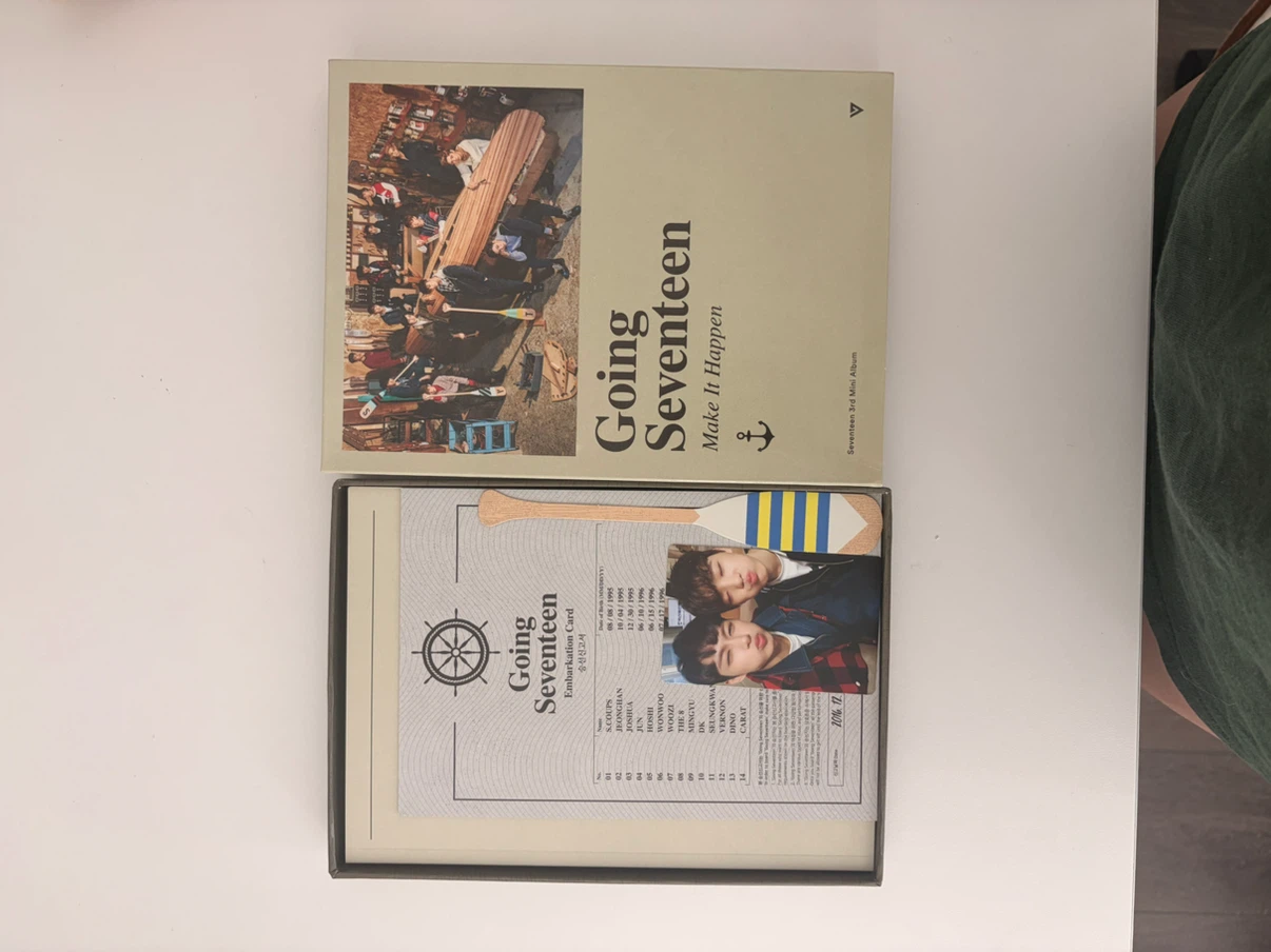Seventeen Mini Album Going Seventeen Album / Unit Photo Card - photo 4