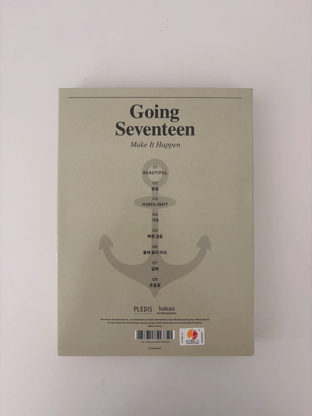 Seventeen Mini Album Going Seventeen Album / Unit Photo Card - photo 5