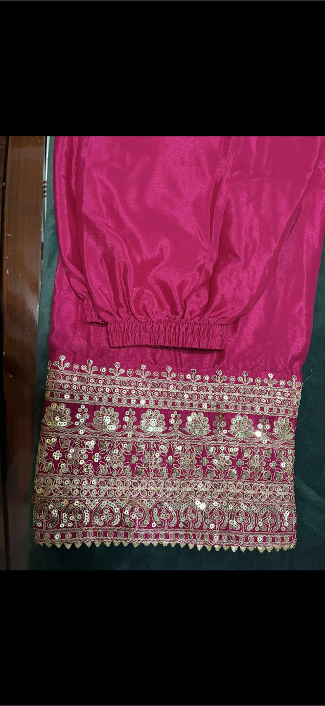 Pink Embroidered Salwar Kameez Suit - photo 3