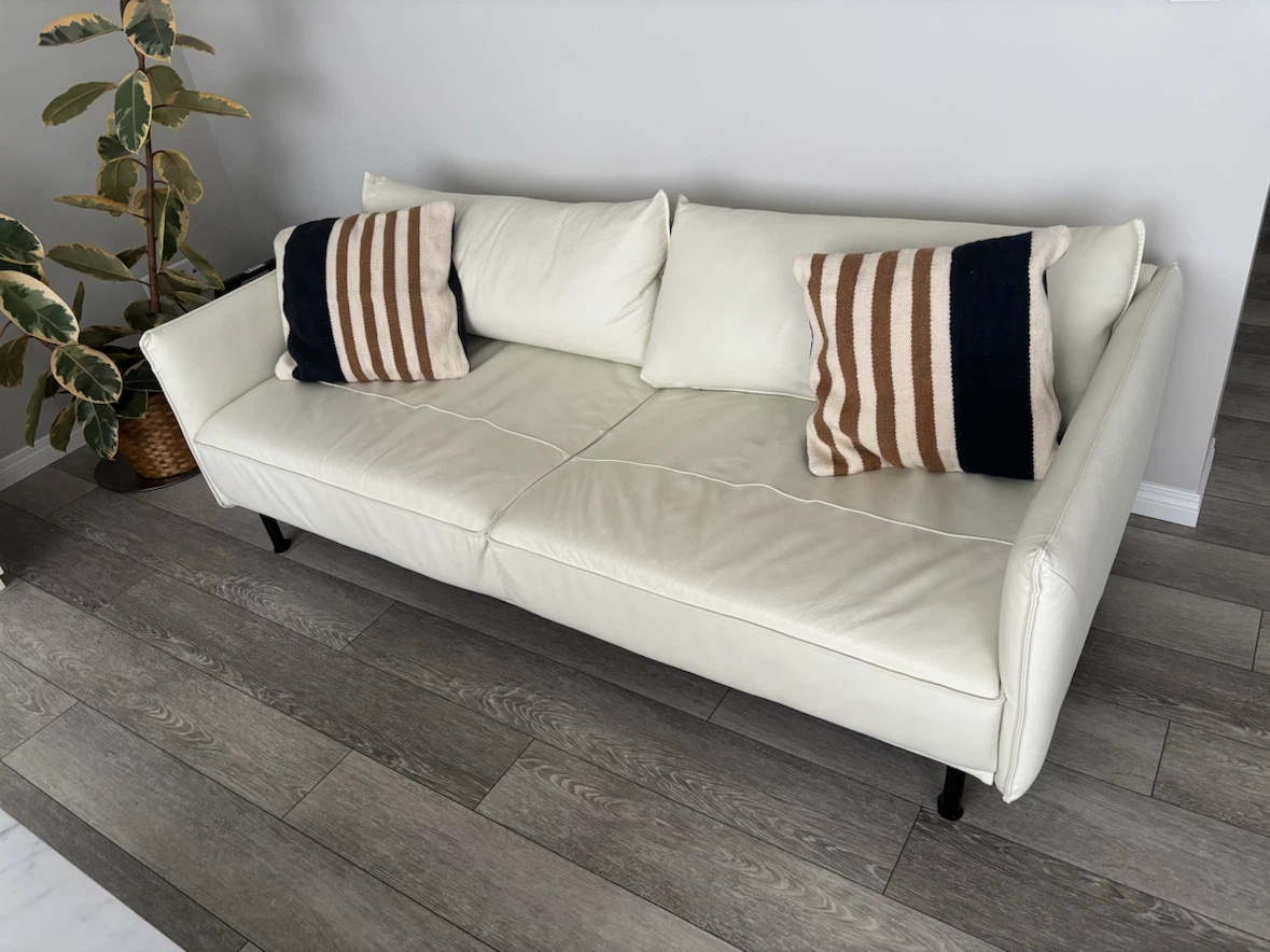 Cream White Sofa Set