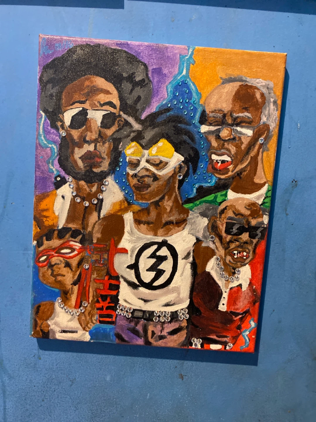 Original Hand-Painted Canvas Art