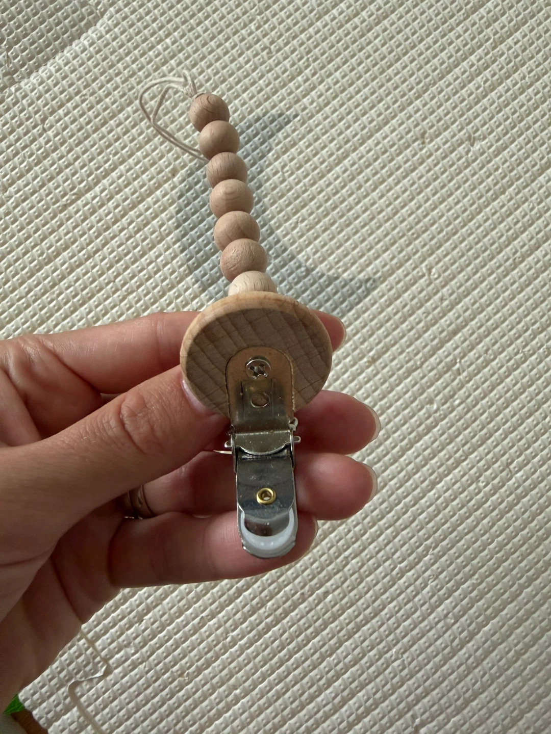 LOT Wooden Pacifier Clip
