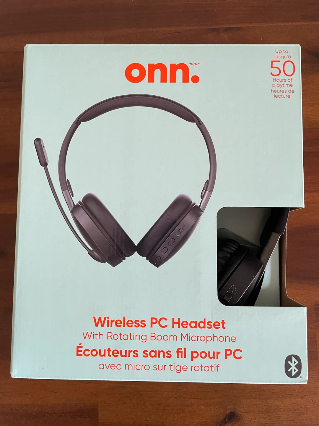 Wireless PC Headset with Boom Mic