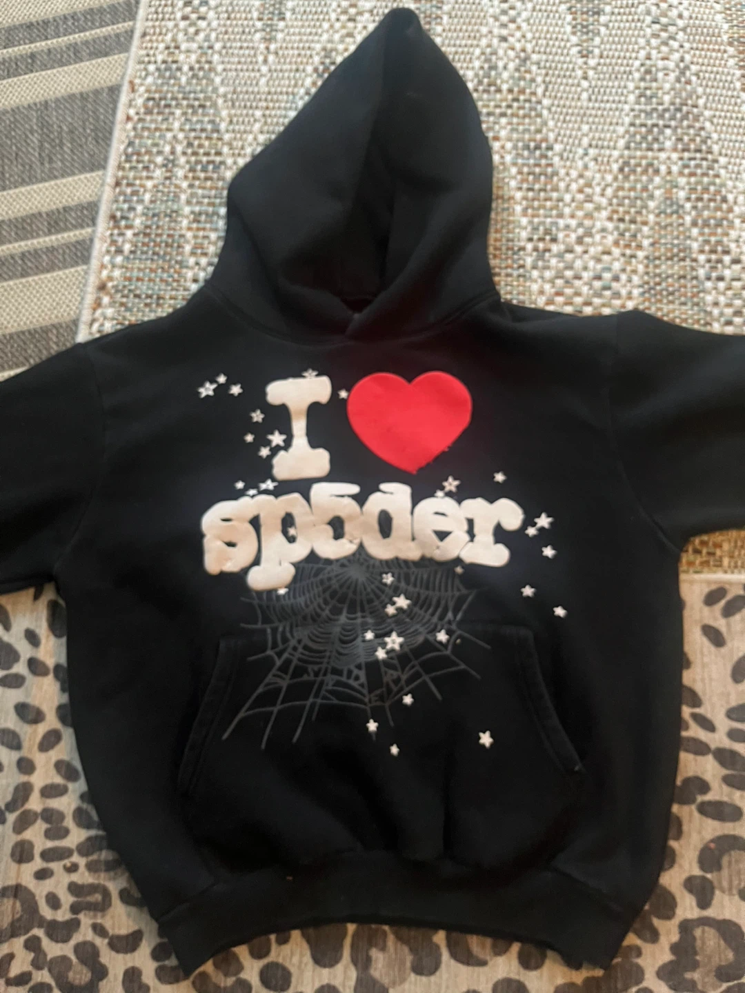 Black SP5DER Hoodie (trading and selling)