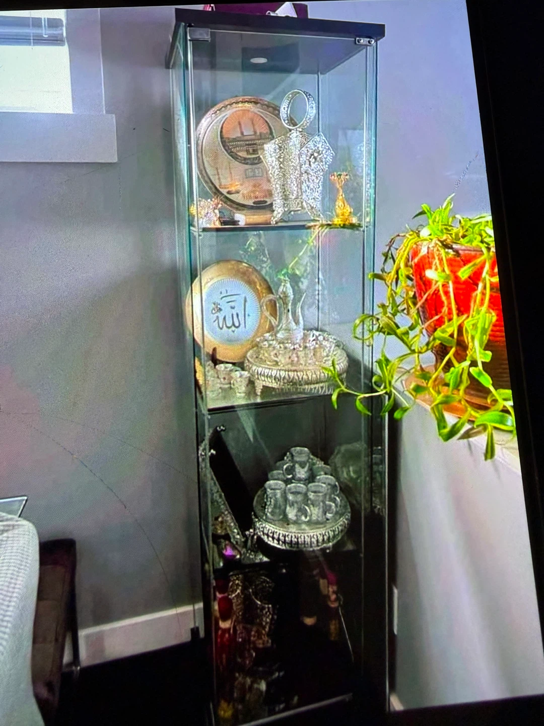 Tall Glass Display Cabinet - photo 2