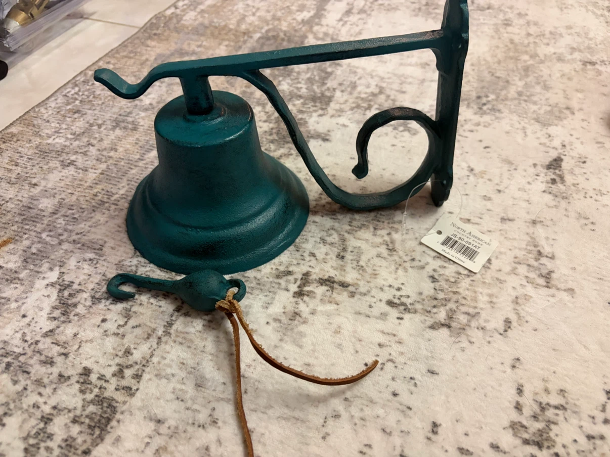 North American Country Home Cast Iron Bell