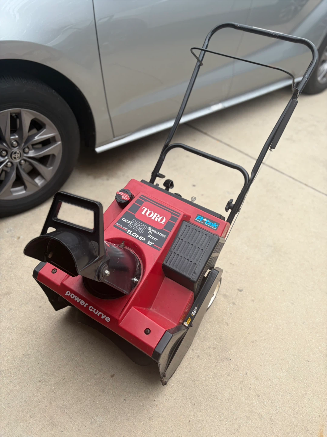 Toro CCR2450 Snow Blower 5.0HP 20" - photo 2