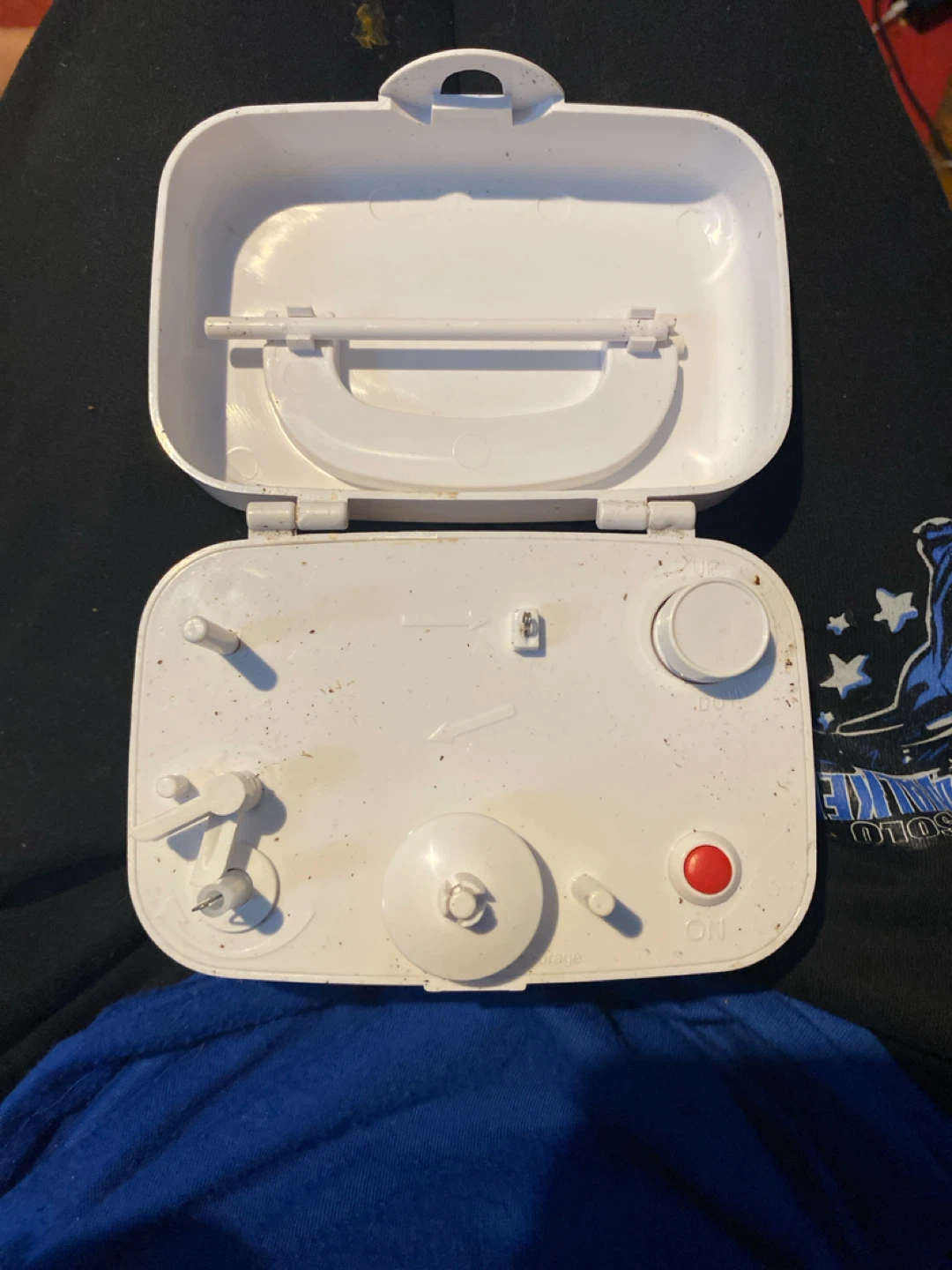 Portable Battery-Operated Sewing Machine