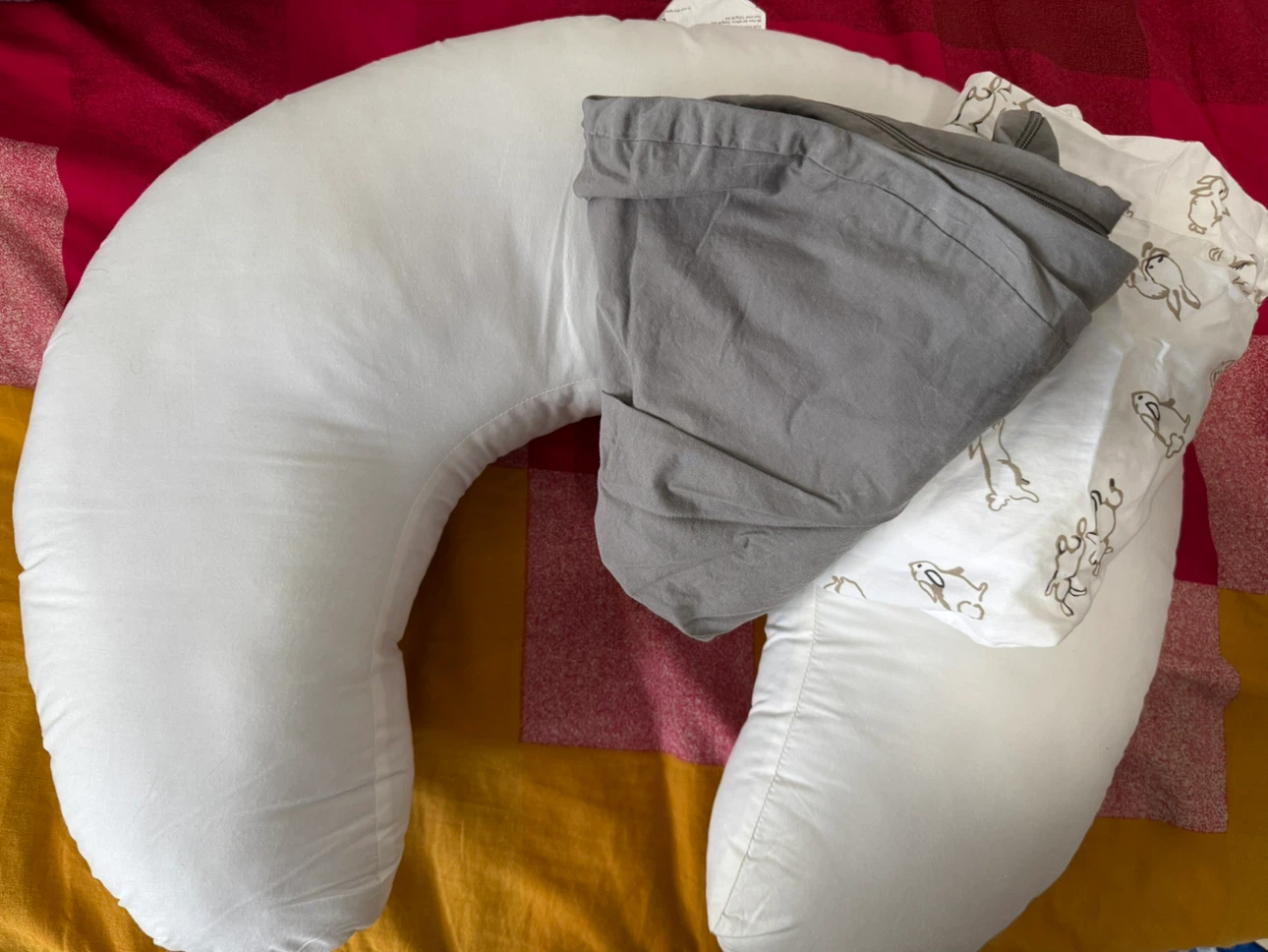 Nursing Pillow with Two Covers