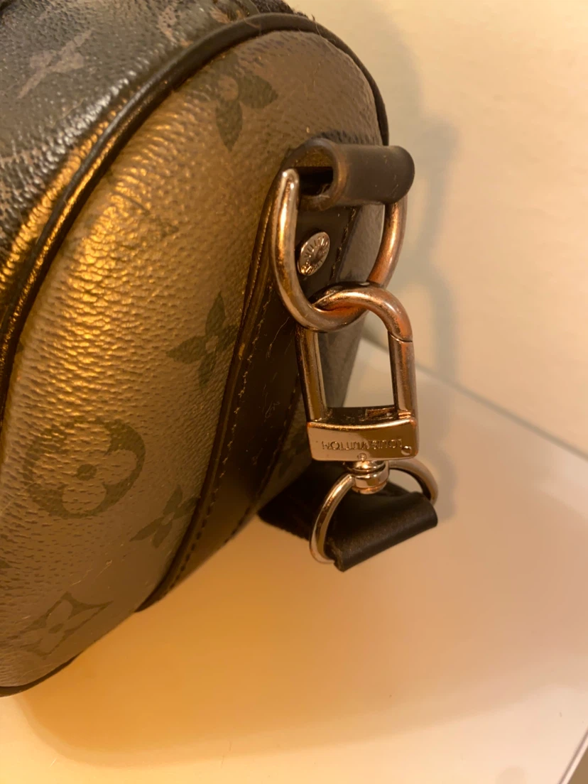 Authentic Louis Vuitton Monogram Eclipse City Keepall Bag - photo 2