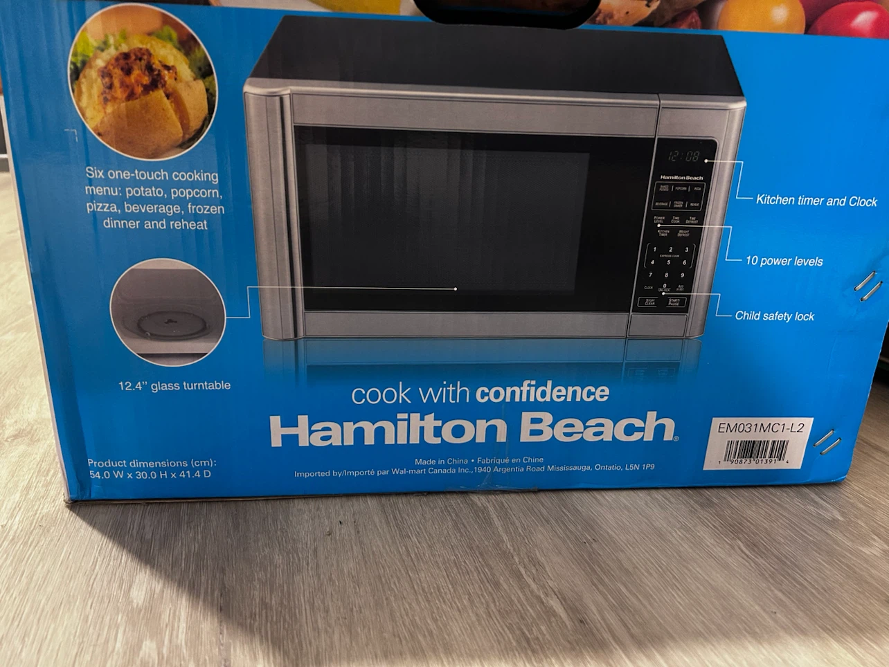 Hamilton Beach 1.1 cu. ft. Microwave