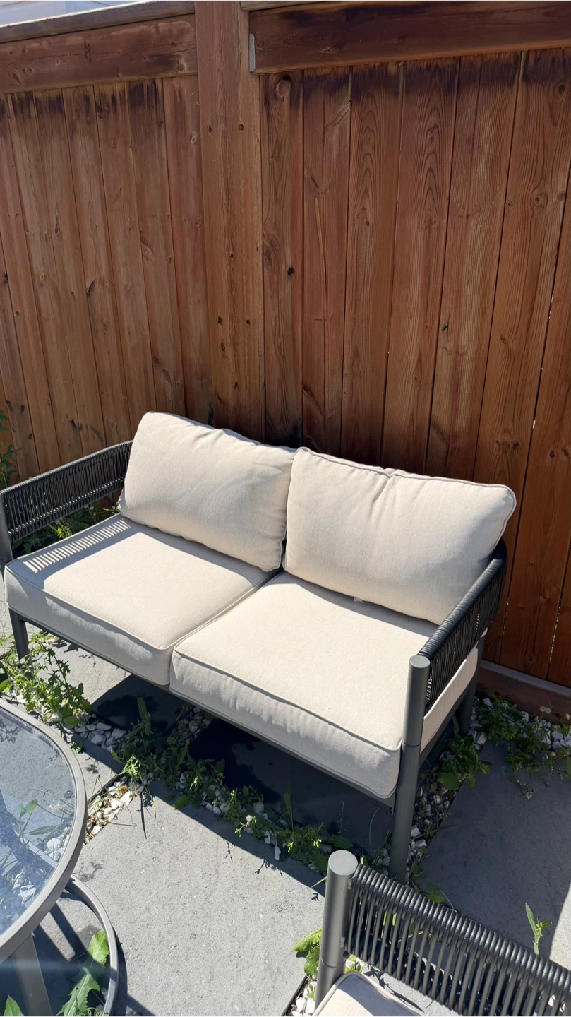 4-Piece Outdoor Patio Set with Cushions - photo 2