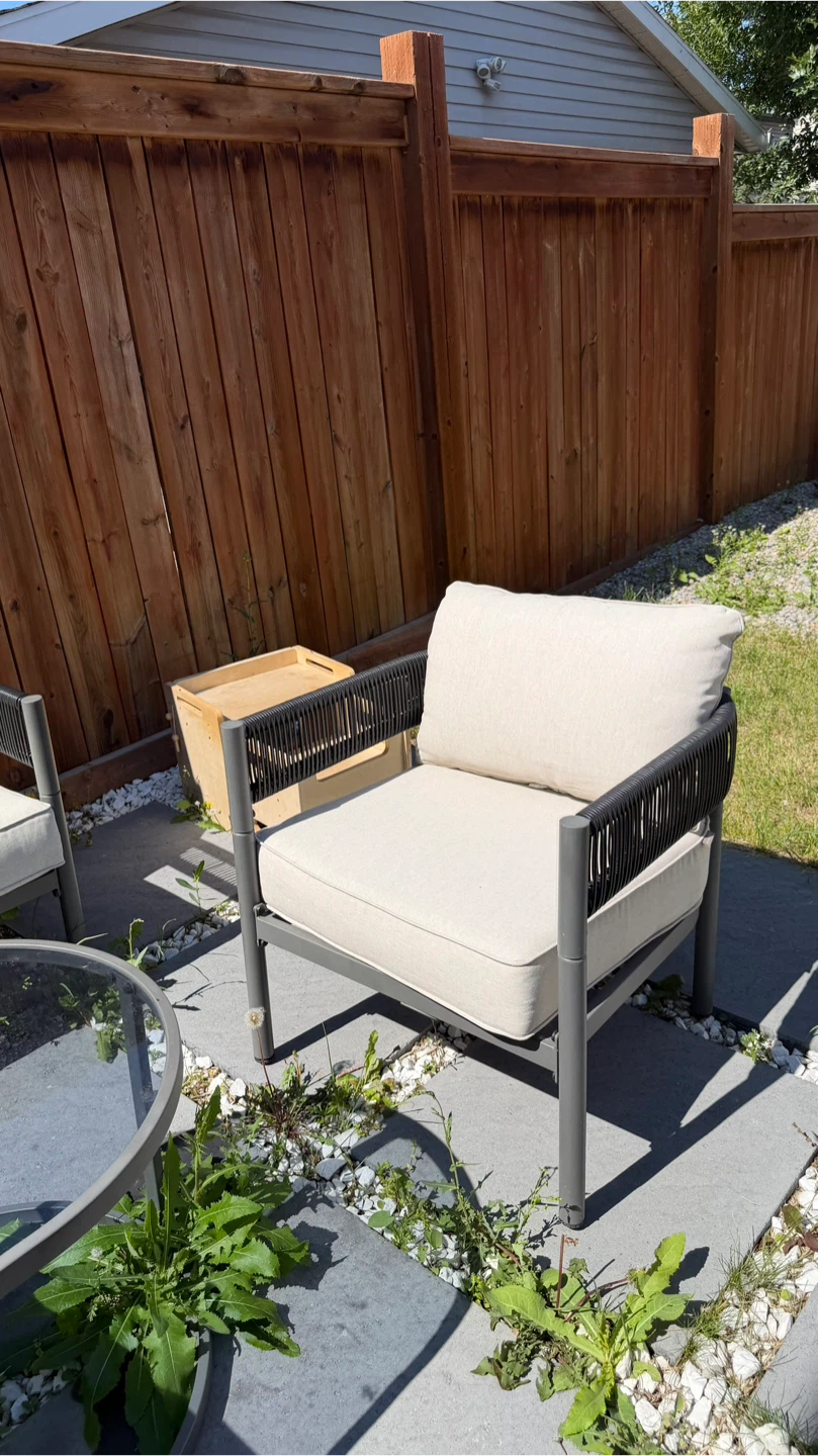 4-Piece Outdoor Patio Set with Cushions - photo 3