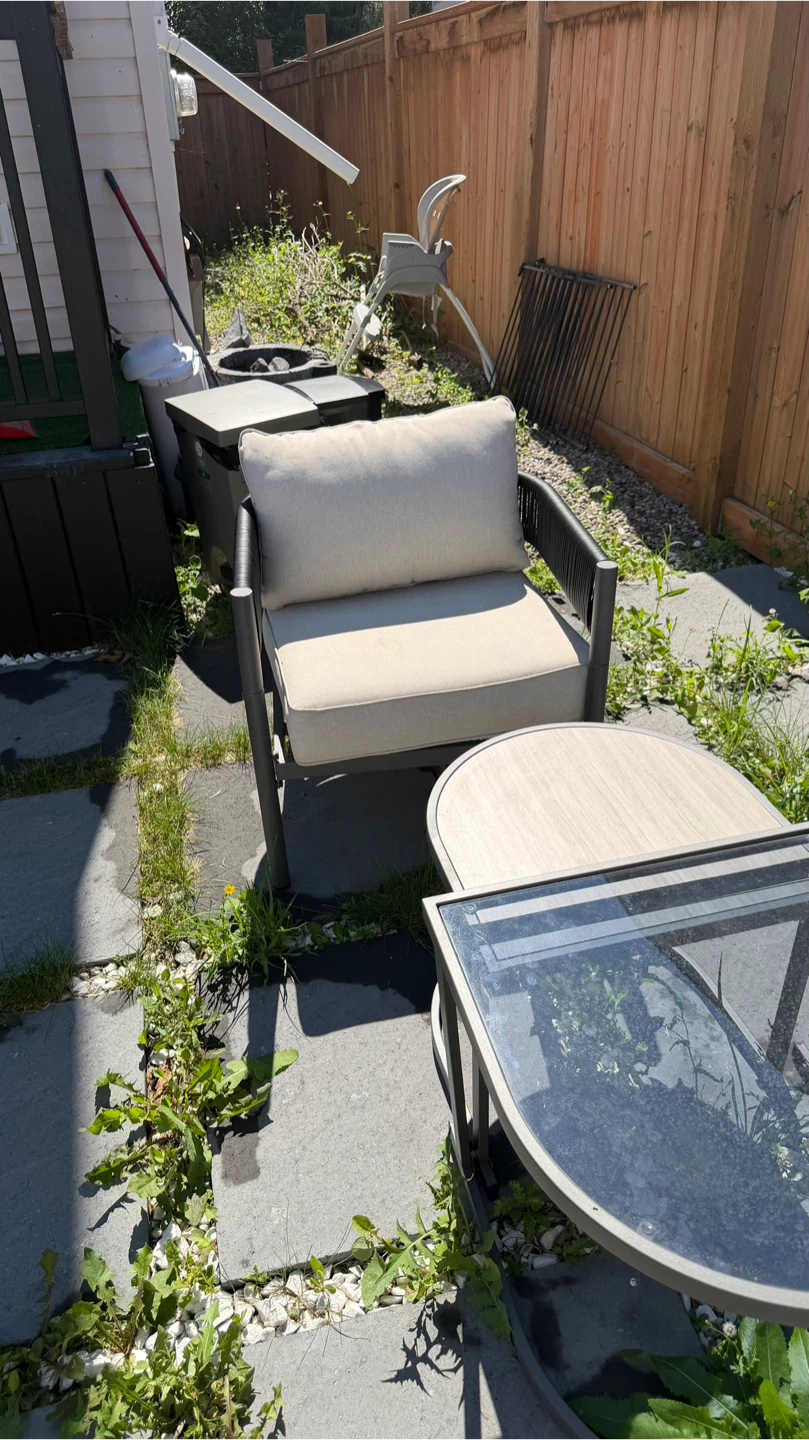 4-Piece Outdoor Patio Set with Cushions - photo 4