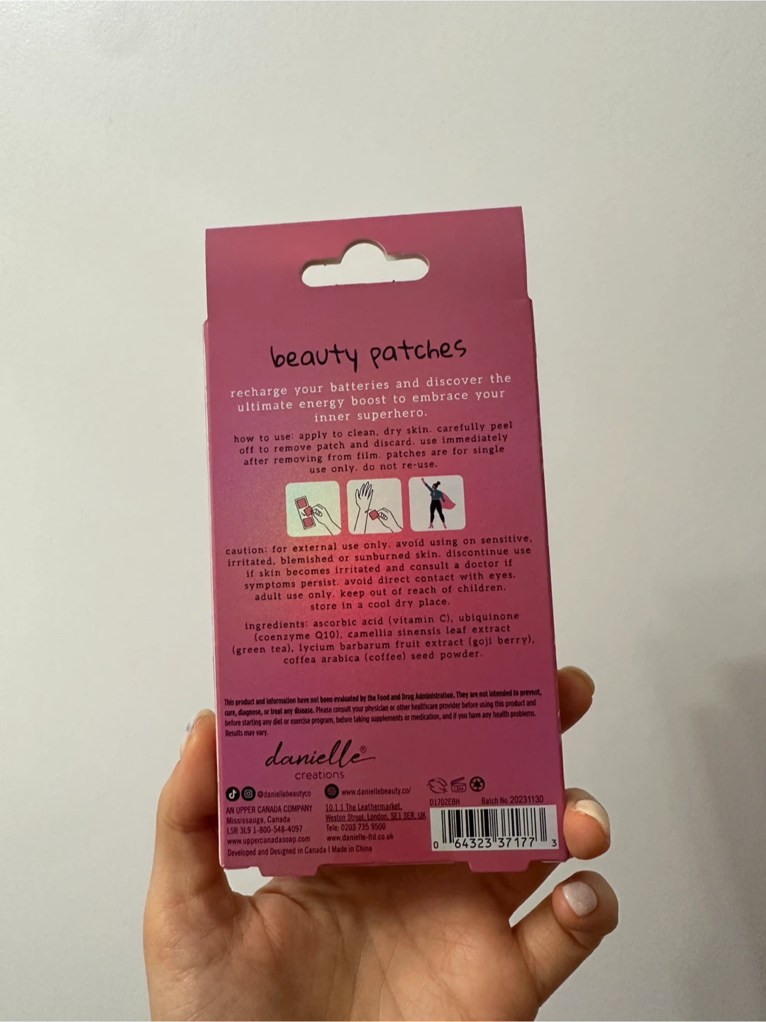 (new) danielle creations - beauty patches Energy #freecycle - photo 2