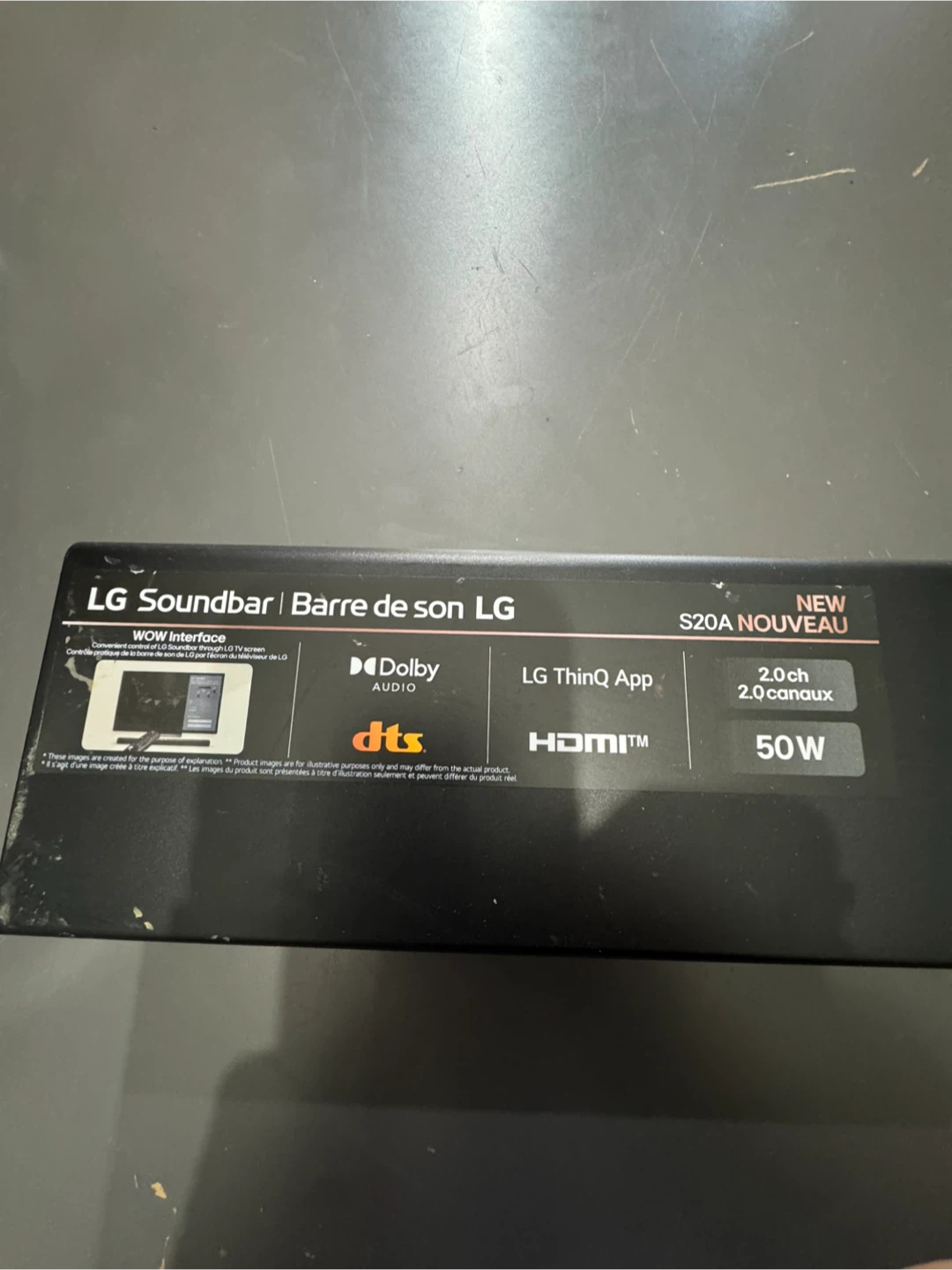 LG S20A Wireless Soundbar - photo 2